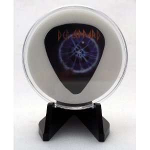Def Leppard Adrenalize Guitar Pick With MADE IN USA Display Case 
