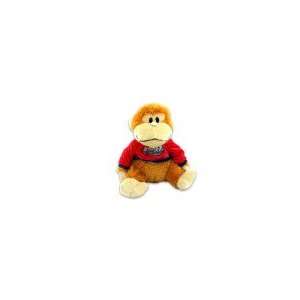  Plush monkey with T shirt (Wholesale in a pack of 3 