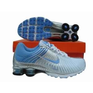  Nike Shox R4 Grey/Blue Running Shoe Men, Sports 