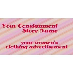   3x6 Vinyl Banner   Generic Womens Used Consignment 