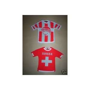   OLYMPIACOS Mini Soccer Football JERSEY Suction Cup Car