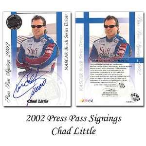  Press Pass Signings 02 Chad Little Trading Card Sports 