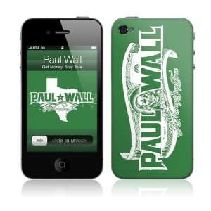   MS PW10133 iPhone 4  Paul Wall  Get Money Stay True Skin Electronics