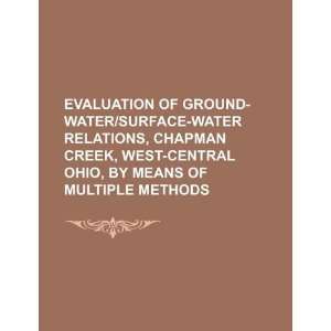  Evaluation of ground water/surface water relations, Chapman 