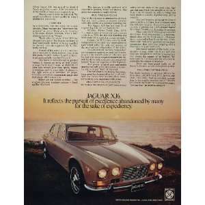 1976 Ad Jaguar XJ6 British Leyland Jag Luxury Sedan Car   Original 
