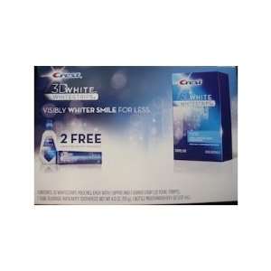  Crest 3D Vital Whitestrips Kit with 10 Pouches Containing 