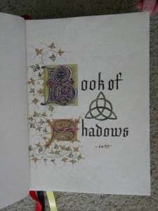   Book of Shadows Replica 100% Complete EVERY SPELL + Grams book, Witch
