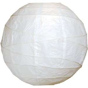    Premium White 18 Inch Round Paper Lantern