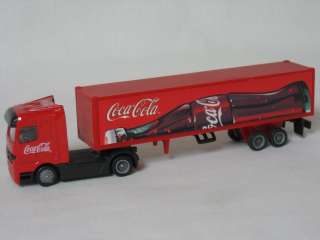 Coca Cola Coke Diecast Metal Container Trailer Truck  