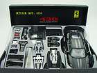 43 Enterbay Ferrari F430 Scuderia Nero Black Semi Assembly Model Kit 