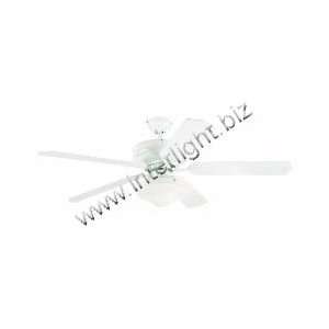  7809665 52 IN. WHITE, 5 ABS RESIN BLADES, WHITE FINISH 