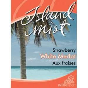   Island Mist Strawberry White Merlot Labels (30/Pack)