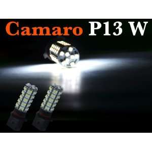   Diamond White 68 smd P13w LED Daytime Fog Lights Bulbs Chevy Camaro