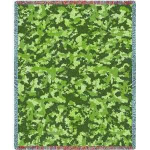  Camo Woods Tapestry Throw PC3862 T