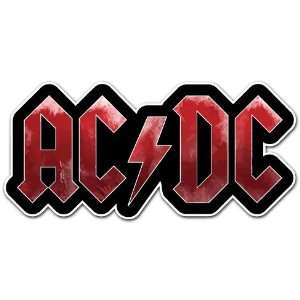  AC DC ACDC Rock Music Car Bumper Sticker Decal 6x3 