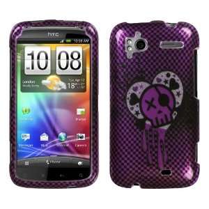  I Heart Rock (2D Silver) Sparkle Phone Protector Cover for 