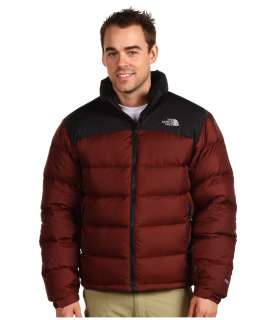 The North Face Mens Nuptse Jacket AUFD38X Sequoia Red / TNF Black 