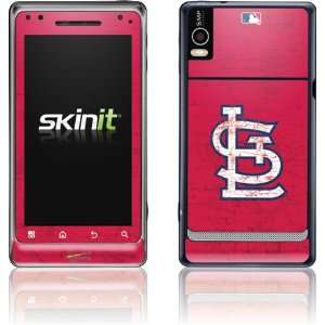  St. Louis Cardinals   Solid Distressed skin for Motorola 