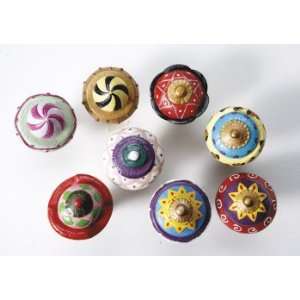  Whimsical Drawer Pull 8 Assorted Polystone Designs Display 