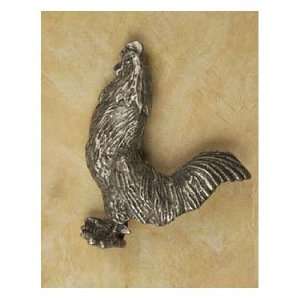  Anne At Home Cabinet Hardware 007 Rooster Lf Pull Pewter 