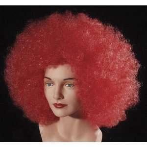  Economy Red Afro Wig (1 per package) Toys & Games