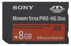 SONY MEMORY STICK MS PRO HG DUO HX 8GB 8G 8 G GB 30MB  