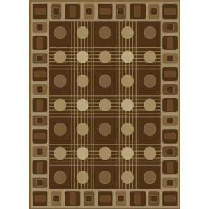  Checkers Chocola Rug From the China Garden Collection (94 