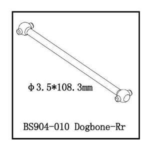   Redcat Racing Dogbone Rear 3.5 x 108.3mm part# BS904 010 Toys & Games
