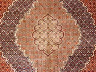 HIGH QUALITY SQUARE 12X12 SILK FLOWER ANTIQUE LOOK RUG