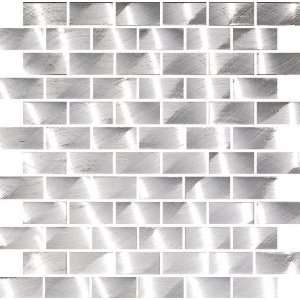   Aluminum Mosaic Brick Layout 1x2 8sqft/one Box