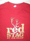 RED STAG BY JIM BEAM     WHISK​EY T SHIRT     ​ SIZE MEDIUM