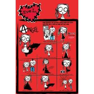   Posters Eve L   Angel Poster   35.7x23.8 inches