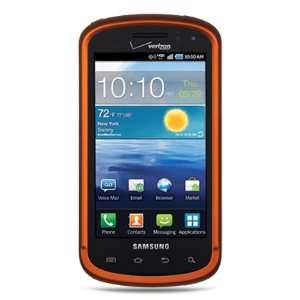   rubber orange phone case for the Samsung Stratosphere 