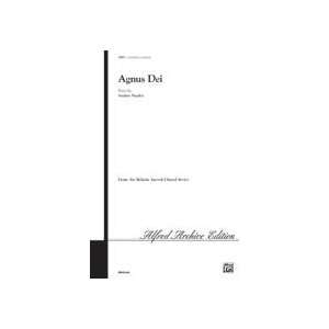  Alfred Publishing 00 SV8817 Agnus Dei Musical Instruments
