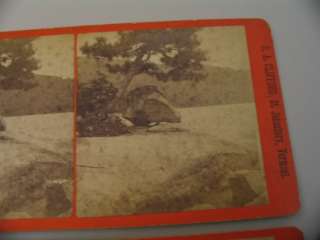 Clifford Vermont Stereoview Photos Willoughby Lake VT  