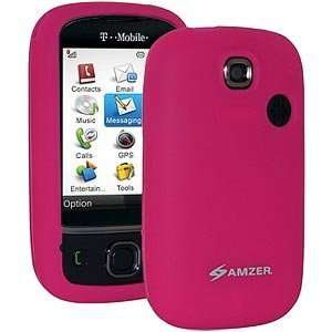 New Amzer Silicone Skin Jelly Case Hot Pink For T Mobile Tap Anti Dust 