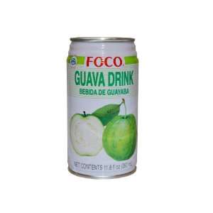 Foco Guava Drink 11.8oz  Grocery & Gourmet Food
