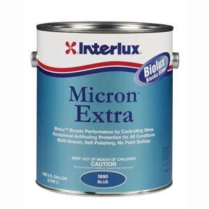 Interlux Micron Extra Bottom Paint Black Gallon  