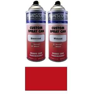 12.5 Oz. Spray Can of Candy Apple Red Pearl Tricoat Touch Up Paint for 