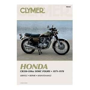  Honda Cb350 550Cc Sohc Fours, 1971 1978 (Clymer Motorcycle 