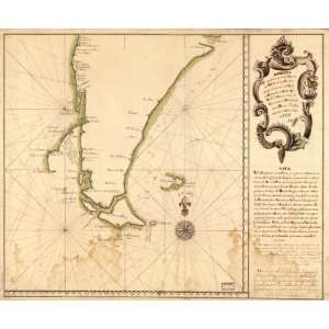  1760 map Argentina, History
