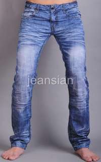 3mu Mens Designer Jeans Pants Denim Slim Fit Low Rise Flying W30 32 33 