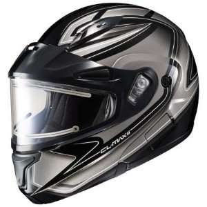 HJC CL Max 2 Zader Modular Snow Helmet With Electric Shield MC 5 Black 