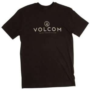  Volcom Constant Change T Shirt Small Black Automotive