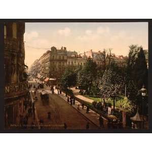   Reprint of Alsace Lorraine Street, Toulouse, France