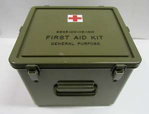   First Aid Kit General Purpose (Empty) NSN 6545 00 116 1410  