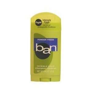  Ban Invisible Solid Antiperspirant & Deodorant, Vanilla 