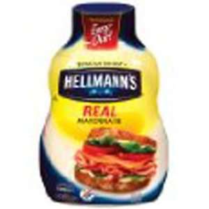 Hellmanns Easy Out Real Mayo   12 Pack  Grocery & Gourmet 