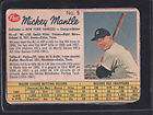 1962 Post Canadian #5 Mickey Mantle G 71809  