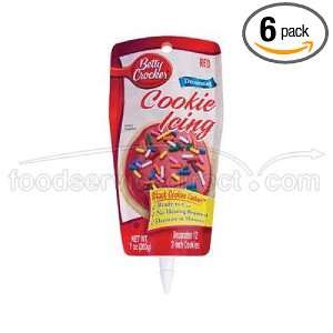 Betty Crocker Cookie Icing Red, 7 Ounce Grocery & Gourmet Food